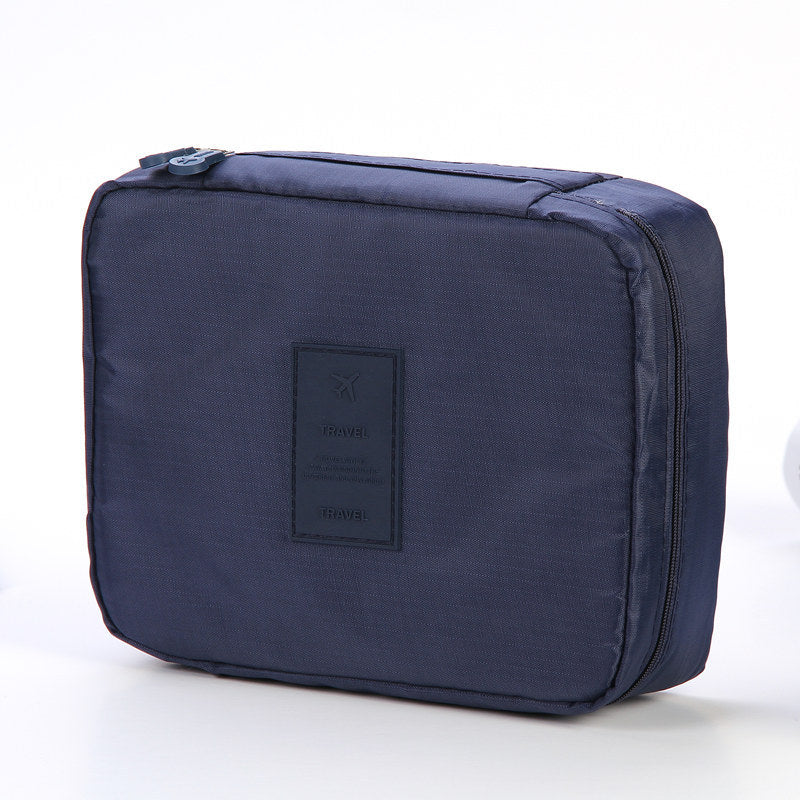 Stylish Oxford Cloth Wash Bag – Travel & Bathroom Storage for Toiletries – Perfect for Business Trips