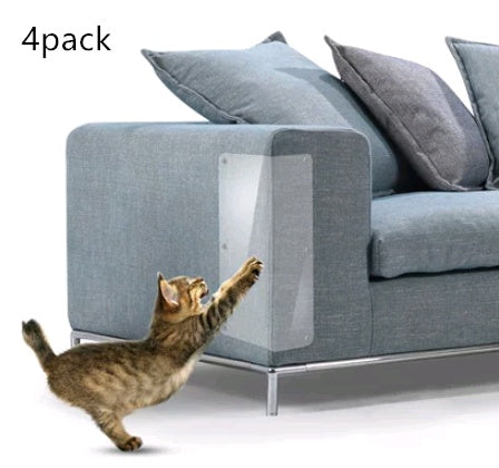 "PVC Anti-Scratch Film for Leather Furniture – Protects Sofas, Tables, and More from Pets & Damage | 2 Sheets"