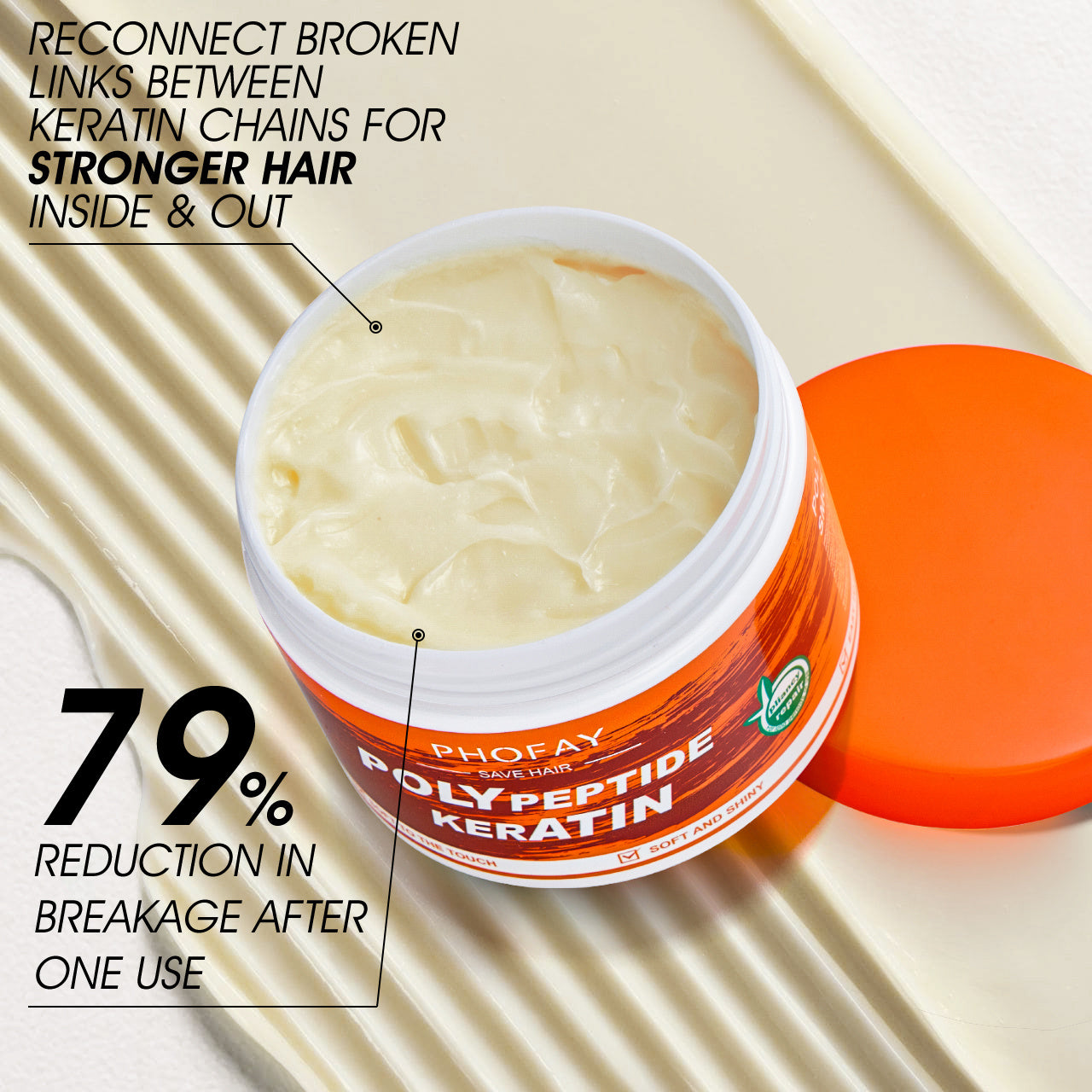 Long-Lasting Moisturizing Hair Mask – 250ml & 340ml – Softens and Smooths Hair, Ideal for Post-Shampoo Care