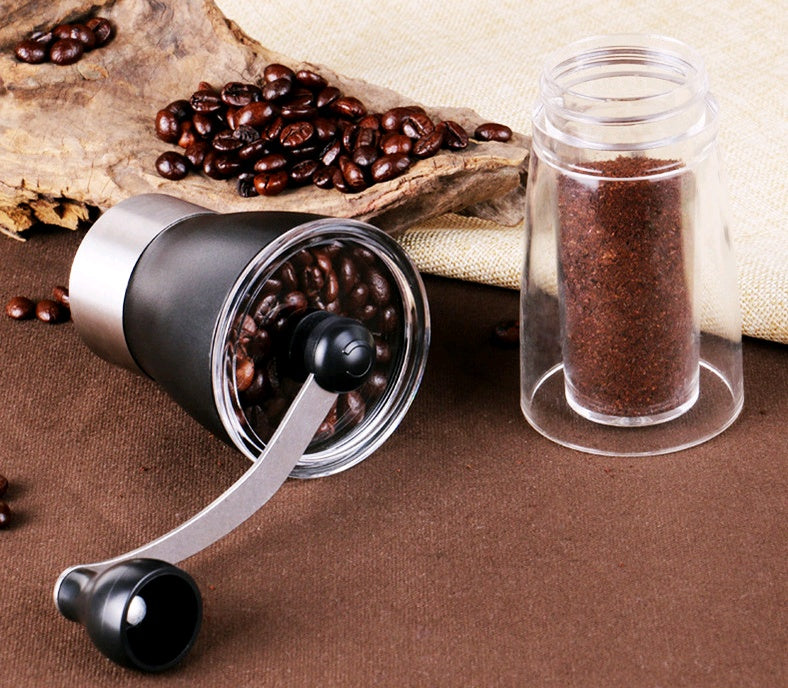 Hand Coffee Grinder - Compact Manual Coffee Mill, 36g Capacity, 6cm x 17cm, 310g