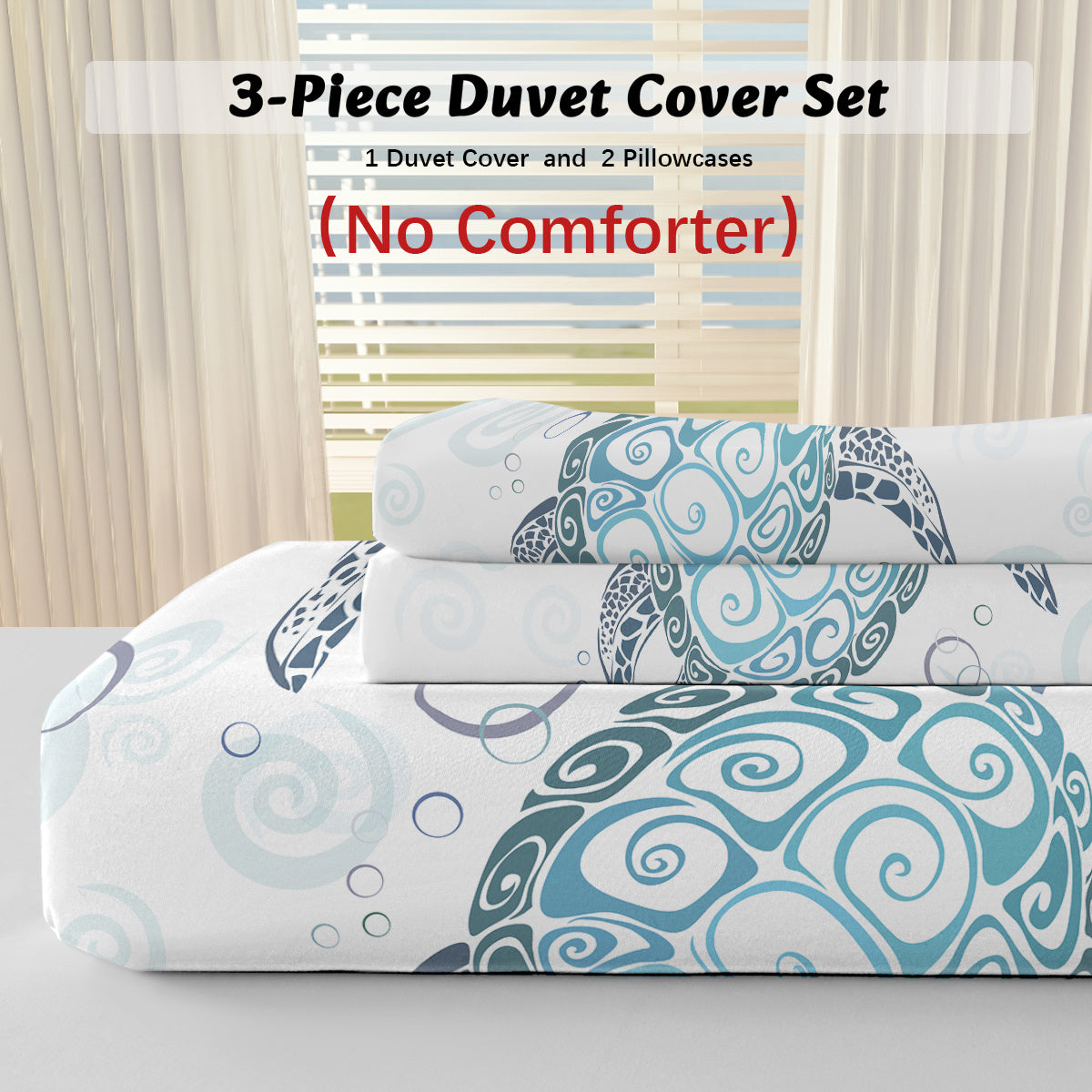 1800 Ultra-Soft Microfiber Duvet Cover Set - Breathable, Hypoallergenic & Durable – Available in Twin, Full, Queen, and King Sizes