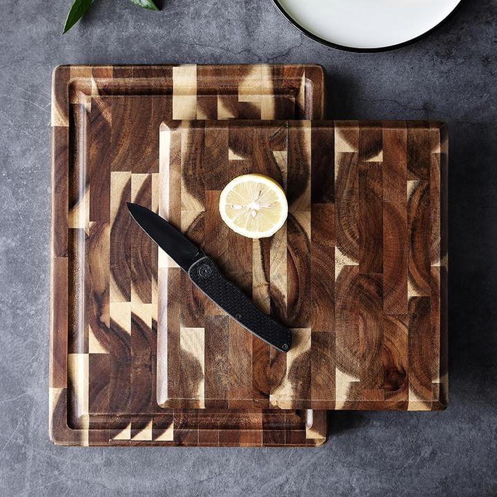 Acacia Solid Wood Cutting Board - Durable, 3cm Thick, Kitchen and Home Use