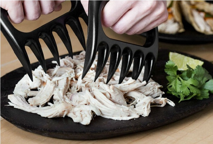 2-Pack Meat Processing Forks - Non-Slip, Durable Kitchen Tools for Easy Food Handling