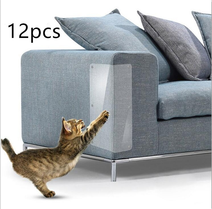 "PVC Anti-Scratch Film for Leather Furniture – Protects Sofas, Tables, and More from Pets & Damage | 2 Sheets"