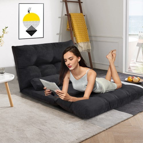 "Adjustable Sofa Bed with 5 Backrest Positions – Premium Quality, Space-Saving Comfort for Small Spaces"