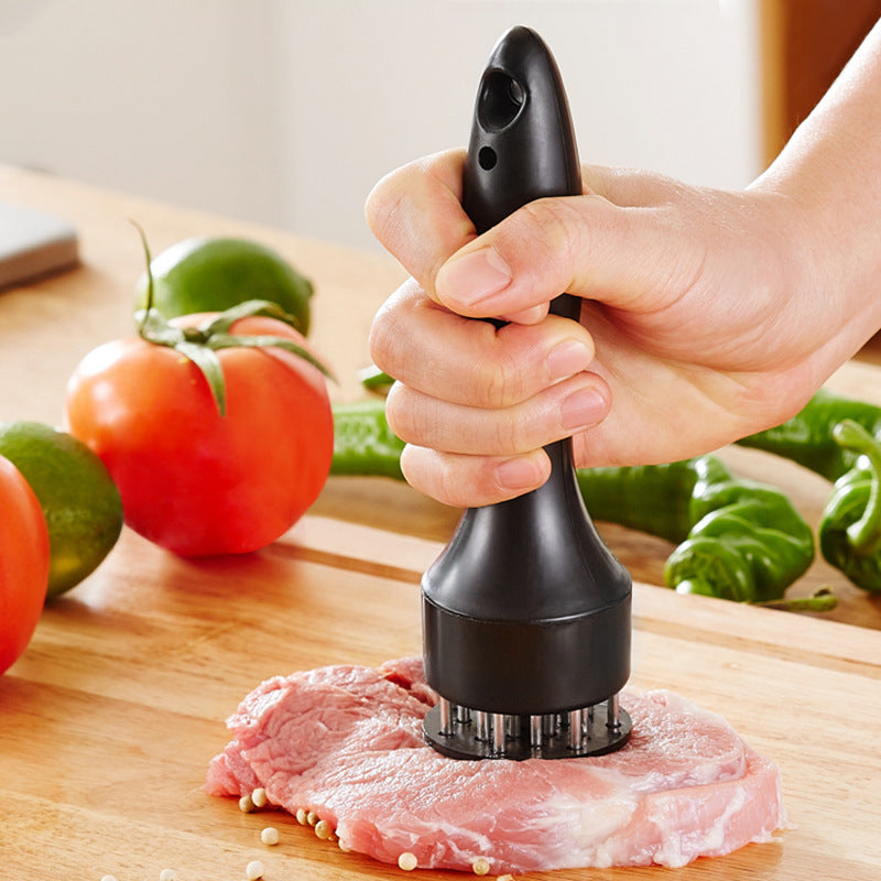 21-Pin Meat Tenderizer Tool - Stainless Steel Needle, Ergonomic Handle, Eco-Friendly, Easy to Clean