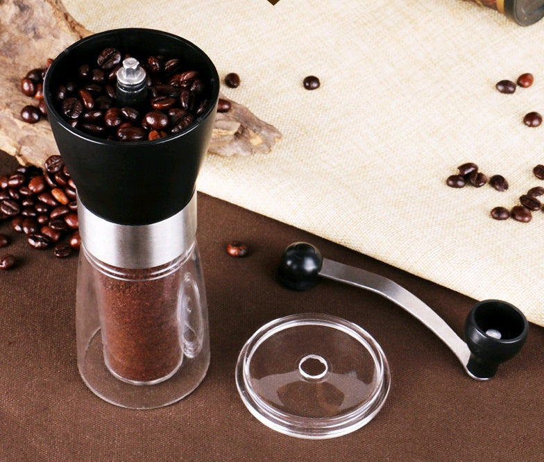 Hand Coffee Grinder - Compact Manual Coffee Mill, 36g Capacity, 6cm x 17cm, 310g