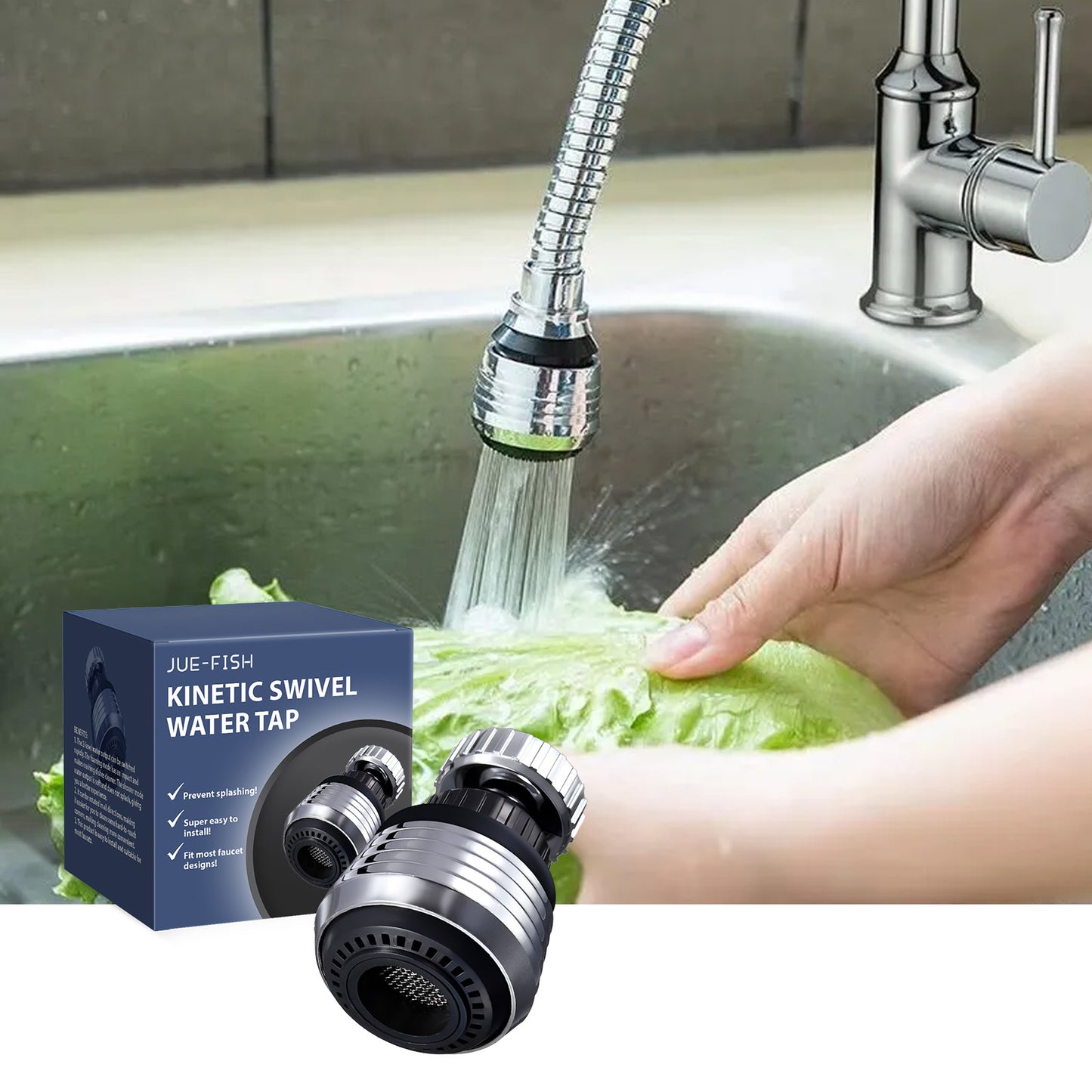 Kitchen Faucet BubblerWater Saving Pressure Filter Tap 360 Rotate Shower Head Filter Bathroom Accessories Nozzles Pressurized Filter For Kitchen