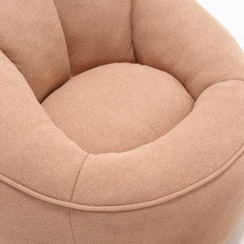 "Bedding Bean Bag Sofa Chair with Footrest – High Pressure Foam, Microfiber Material, Adult Size for Living Room & Bedroom Comfort"