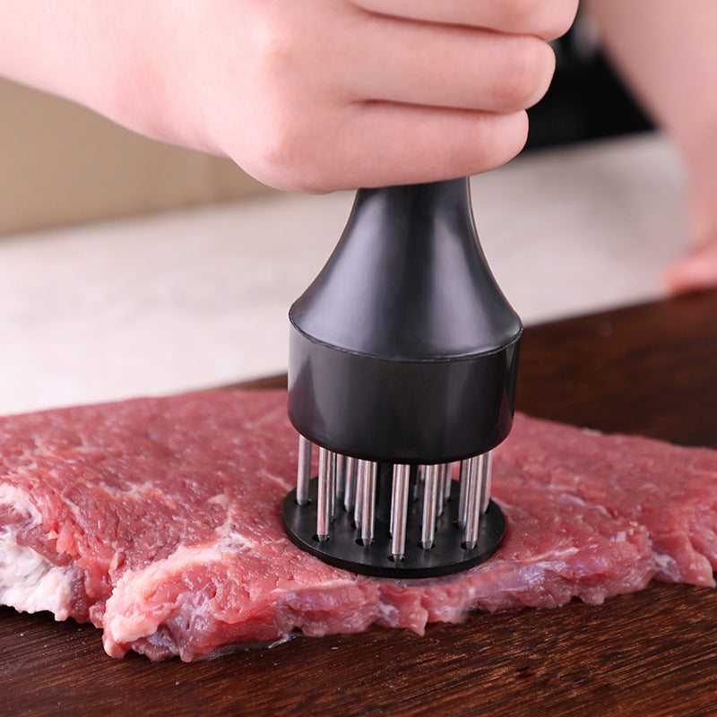 21-Pin Meat Tenderizer Tool - Stainless Steel Needle, Ergonomic Handle, Eco-Friendly, Easy to Clean