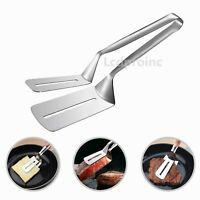 304 Stainless Steel Spatula with Hollow Shovel Design - Mirror Polished, Ergonomic Handle, 10" for Frying and Clamping